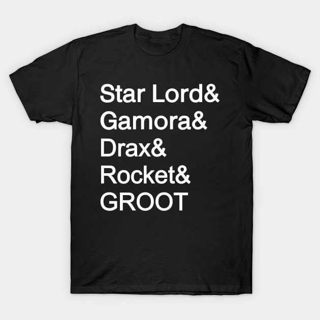 Guardians of the Galaxy...& GROOT T-Shirt by cxtnd